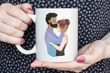 Lade das Bild in den Galerie-Viewer, Paar als Cartoon