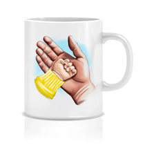 Lade das Bild in den Galerie-Viewer, Personalisierte Tassen_wish-print_Familientasse-Babytasse