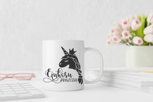 Lade das Bild in den Galerie-Viewer, Wish-Print_Spruchtasse_Einhornprinzessin