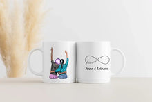 Lade das Bild in den Galerie-Viewer, Freundinnen mit Peacezeichen & Namen