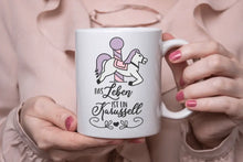 Lade das Bild in den Galerie-Viewer, Spruchtasse: Das Leben ist ein Karussell