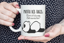 Lade das Bild in den Galerie-Viewer, Spruchtasse: Motto des Tages: Kann ich das vom Bett aus machen?