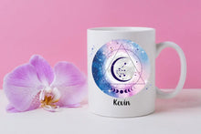 Lade das Bild in den Galerie-Viewer, personalisierte Tasse-Sternzeichen–Wassermann-Namenstasse-