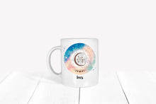 Lade das Bild in den Galerie-Viewer, personalisierte Tasse-Sternzeichen-Schuetze-Namenstasse-Linkshänder