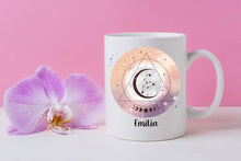 Lade das Bild in den Galerie-Viewer, personlisierte Tasse-Sternzeichen-Löwe-Namenstasse