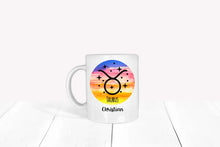 Lade das Bild in den Galerie-Viewer, personalisierte Tasse-Sternzeichen–Stier-Namenstasse-Linkshänder
