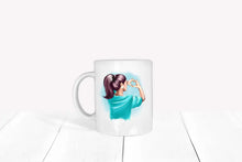 Lade das Bild in den Galerie-Viewer, Frau mit Herzhand