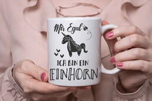 Lade das Bild in den Galerie-Viewer, Spruchtasse_mir egal ich bin ein Einhorn_personalisierte Tasse_wish-print