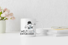 Lade das Bild in den Galerie-Viewer, Spruchtasse_weltentdecker_personalisierte Tasse_wish-print