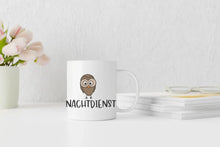 Lade das Bild in den Galerie-Viewer, Spruchtasse_Nachtdienst_personalisierte Tasse_wish-print