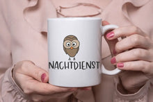 Lade das Bild in den Galerie-Viewer, Spruchtasse_Nachtdienst_personalisierte Tasse_wish-print