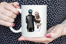 Lade das Bild in den Galerie-Viewer, Brautpaar mit Blumen