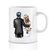 Lade das Bild in den Galerie-Viewer, Brautpaar mit Blumen