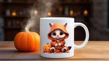 Lade das Bild in den Galerie-Viewer, Personalisierte Halloween-Tasse: Tierbaby