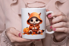 Lade das Bild in den Galerie-Viewer, Personalisierte Halloween-Tasse: Tierbaby