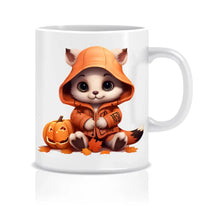 Lade das Bild in den Galerie-Viewer, Personalisierte Halloween-Tasse: Tierbaby